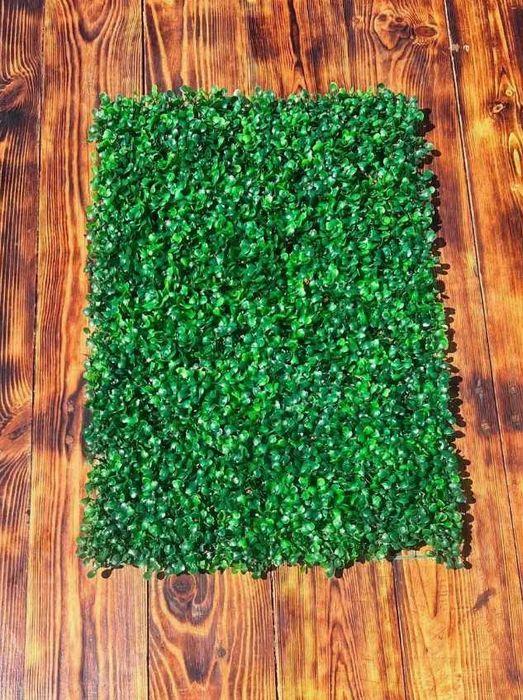 Зелёный коврик на стену - Самшитовый коврик