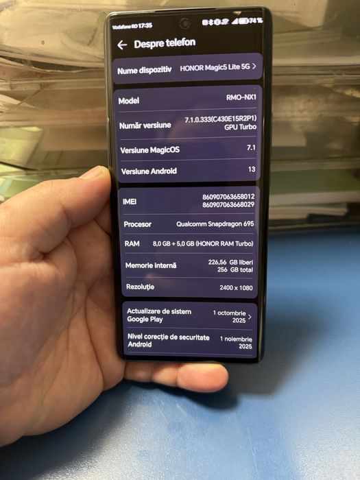 HONOR Megic5 Lite 5G