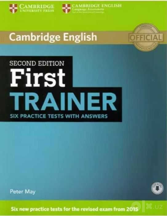 Доставка Ielts trainers six practice tests, first trainer six practice