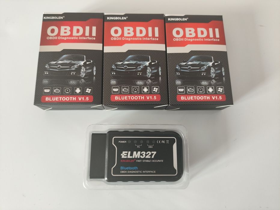 Автосканер OBD2 ELM327 v1.5 для диагностики