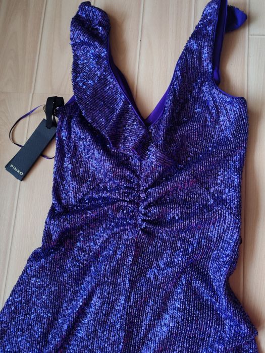 Официална рокля на пайети Pinko