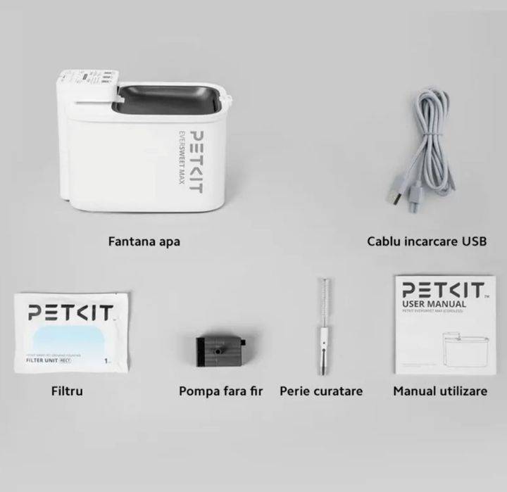 Fântâna apa pentru animale de companie Petkit Eversweet Cordless