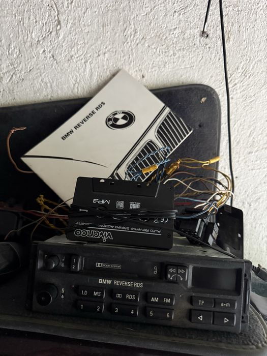 Магнитола оригинал БМВ BMW Е32 Е34 Е36