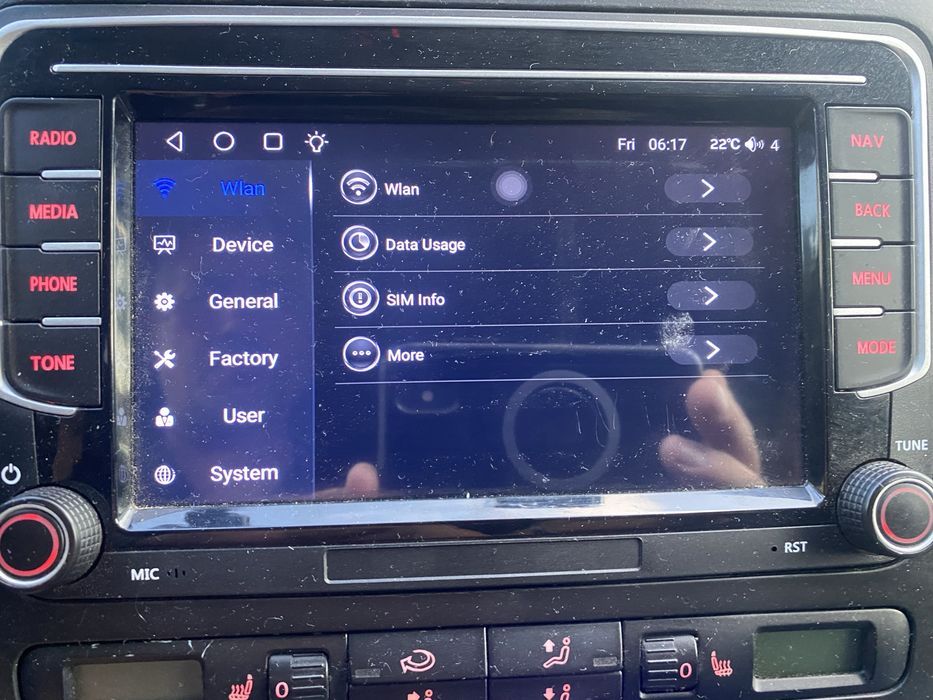 Navigatie noua vw