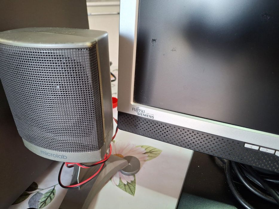 Монитор,колонки, клавиатура