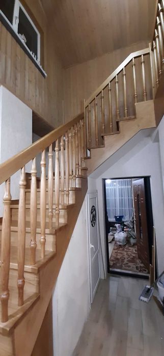 Изготовление деревянных лестниц на заказ, taxta zina | Алик