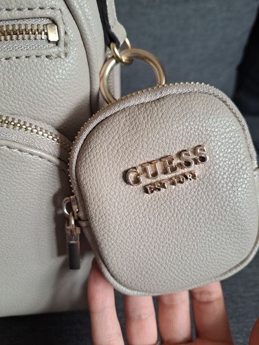 Оригинална кожена раница на Guess Power play