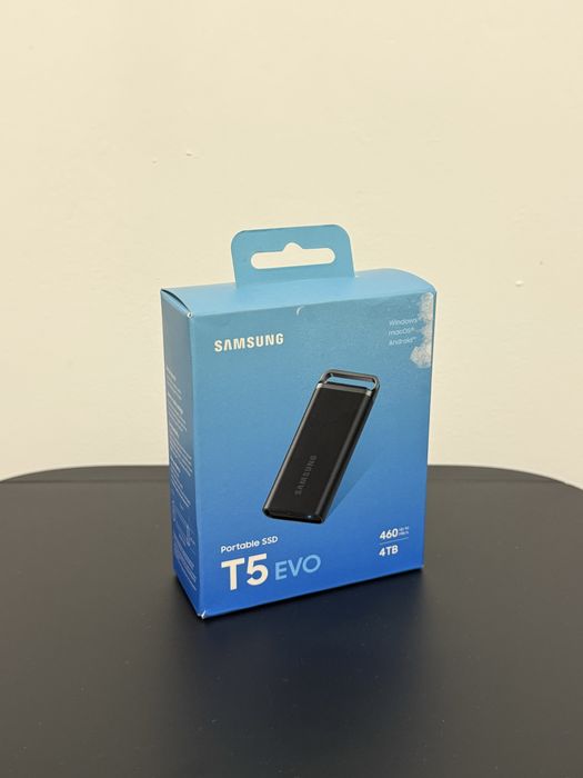 SSD extern Samsung T5 Evo, 4Tb, NOU