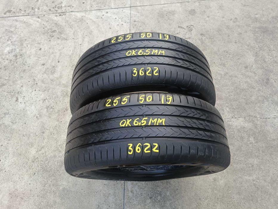 Doua anvelope vara 255 50 19 Continental EcoContact 6Q cu 6,5 mm 3622