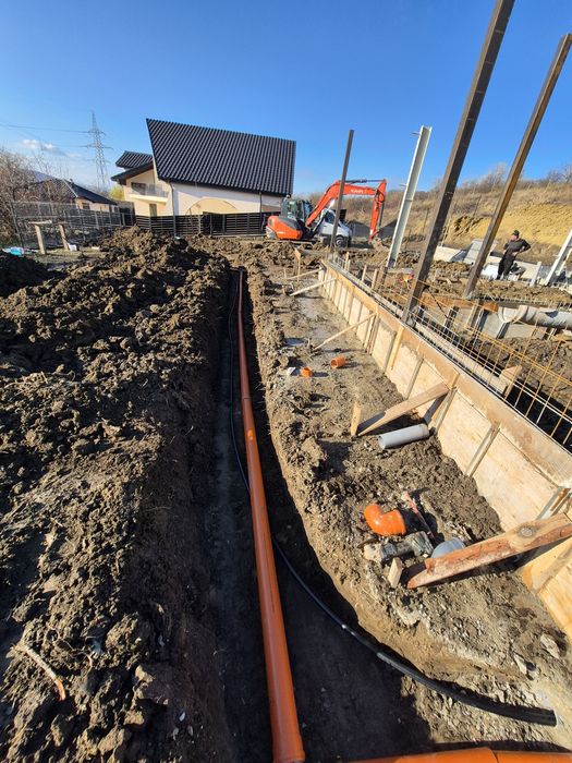 Execut lucrări de canalizare si apa