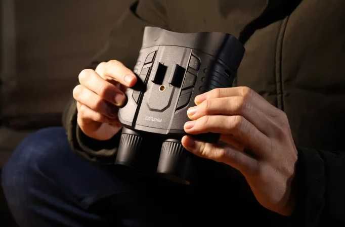 Night Vision - vanatoare camping, Ochelari cu IA /AI și culori noaptea