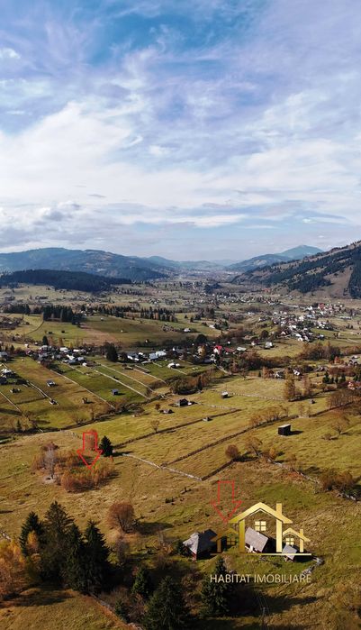 Casa batraneasca si teren