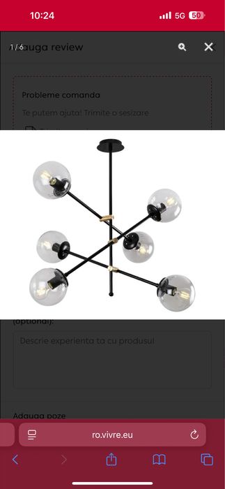 Lustra/Candelabru impecabil