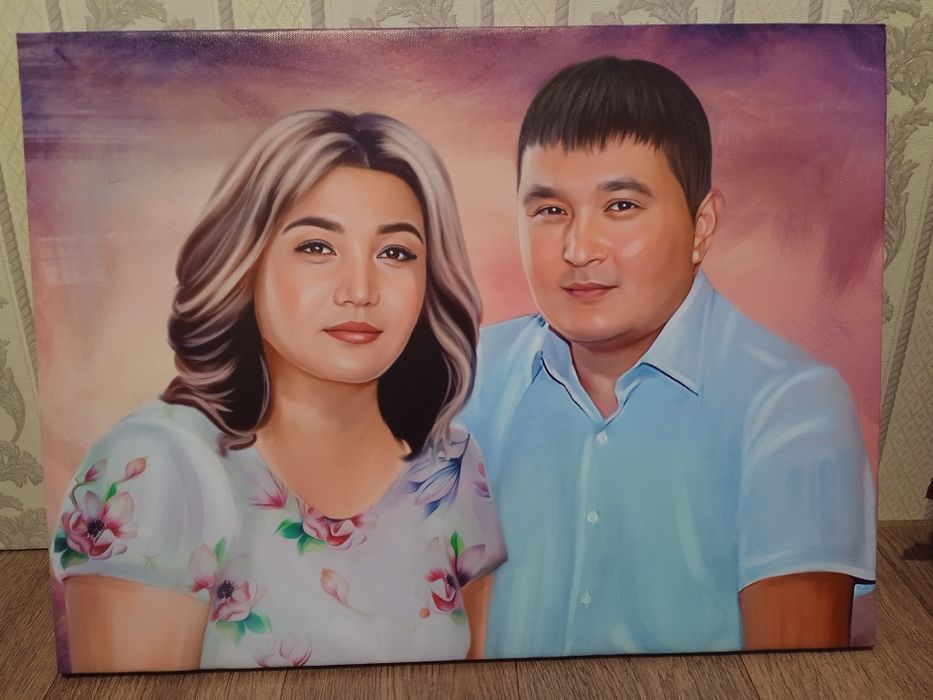 Портреты на холсте. Универсальный подарок