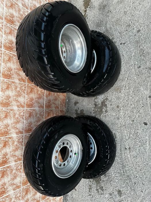 Джанти с шосейни гуми за KAWASAKI KFX700