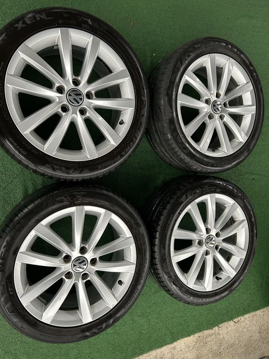 5х112 17 оргинални vw passat golf 5 6 touran kadi skoda seat