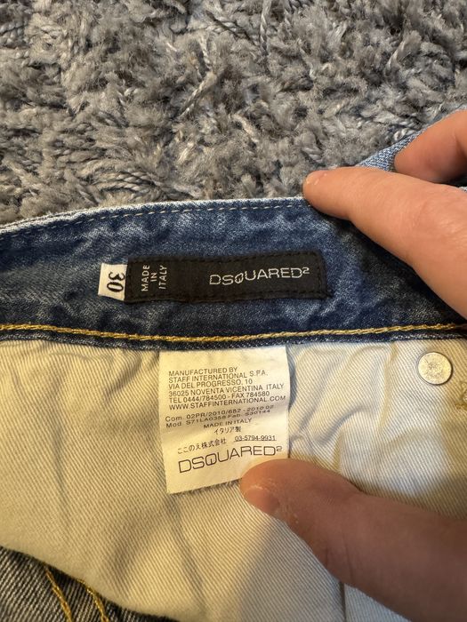 Blugi Scurti Dsquared Originali (Vintage)