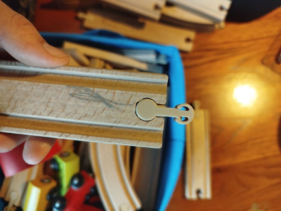 Дървено влакче с 40 части