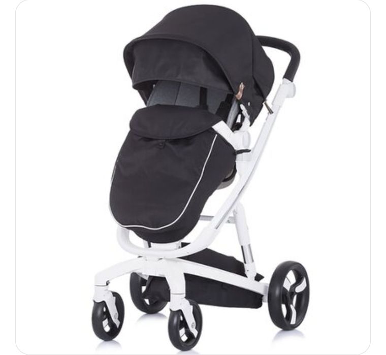 Vand carucior Chipolino - Carucior 3 in 1 Electra, Alb/Negru