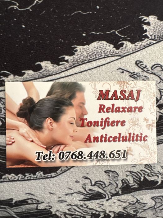 Masaj de relaxare