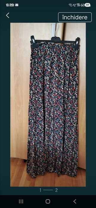 Fusta Mango lunga XS