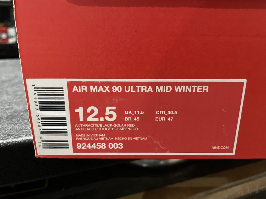 Оригинални! Nike Air Max 90 Ultra Mid Winter - 47 ShoeMag