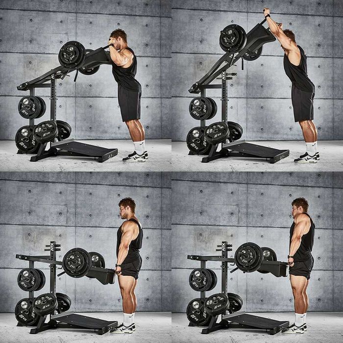 Раменна Преса Lever Arm / Комбиниран Фитнес Уред за Клек / Трапец