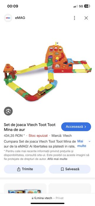 Sedii variate vtech drumuri