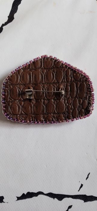 Брошь Юрта.  ручной работы