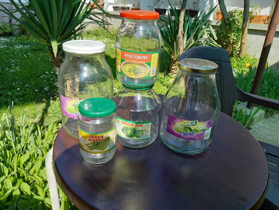 100бр. буркани с винтова капачка 1060мл.