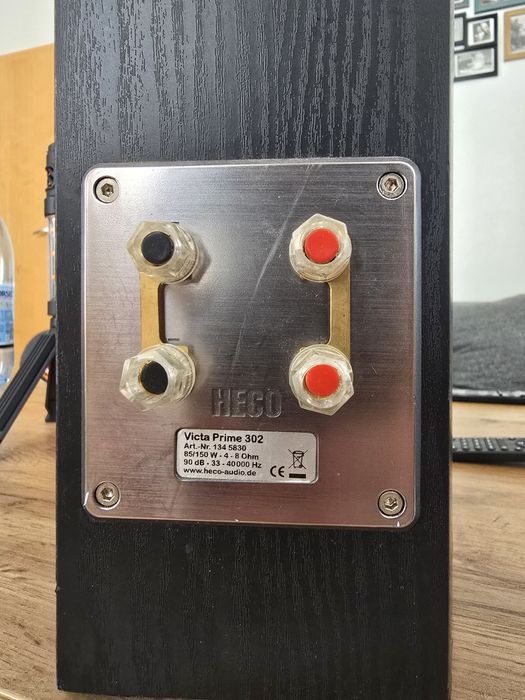 Boxe Heco Victa 302 si amplificator Philips fa 787