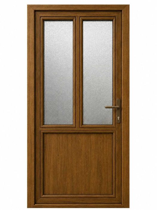 Usa termopan pvc de exterior culoare alb
