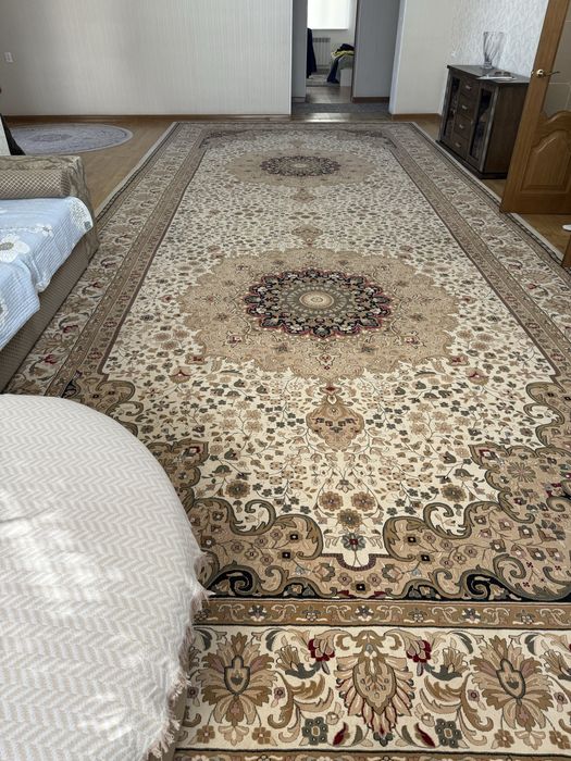 Ковры комплект круглый и прямоугольник