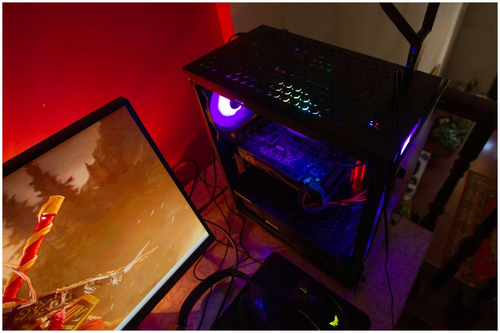 Игровой CS2, Core i5 7500, RX 570, 16 Gb DDR 4