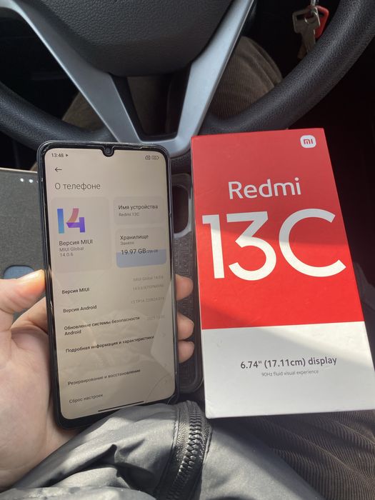 Redmi 13C 256гб отличное состояние