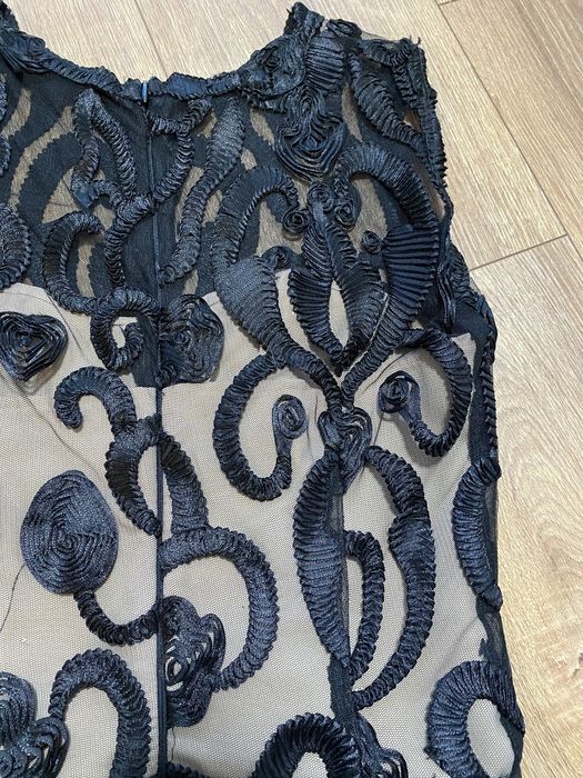 Rochie aplicatii dantela S