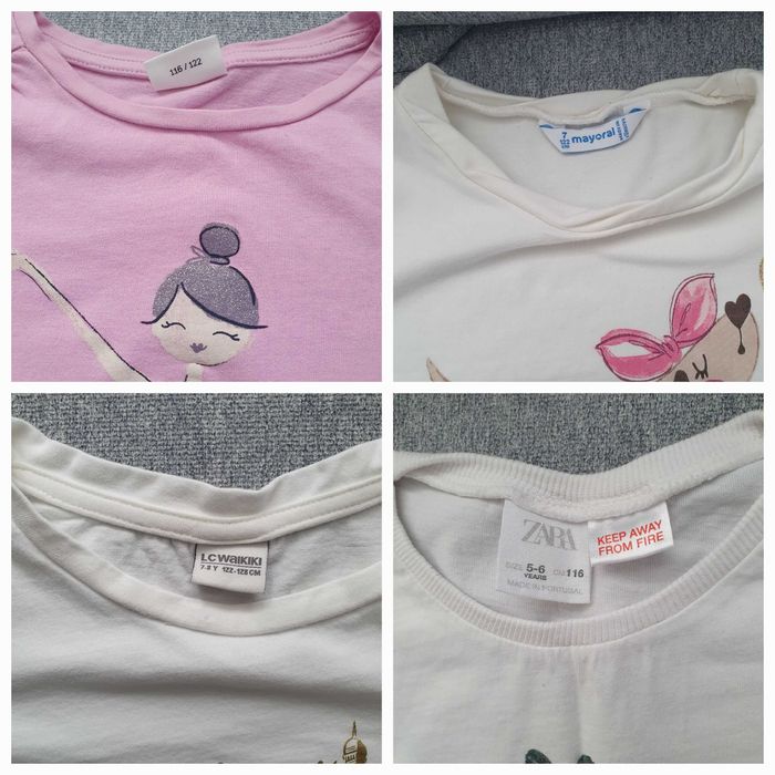 Детски дрехи за момиче (размер 110-116, 122)