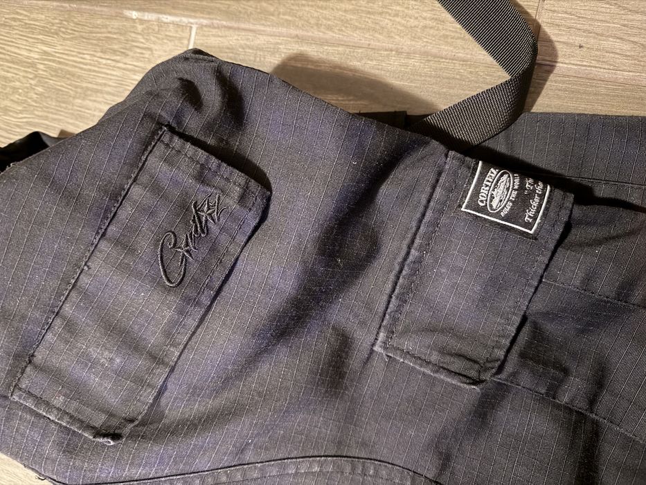 Corteiz Guerillaz Triple Black Cargo
