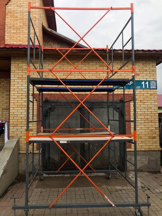 АРЕНДА ВЫШКА ТУРА на колесах, (леса на колесах), облегченные, до 10 м.