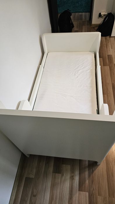 Pat extensibil ikea 80x200 cm cu saltele