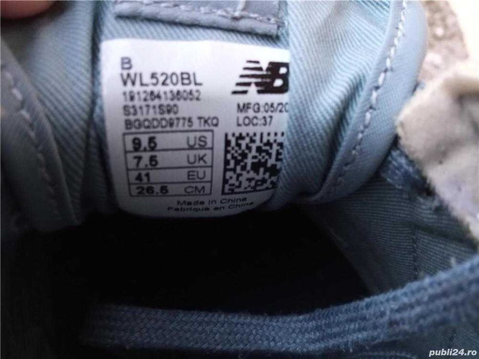 Adidasi New Balance, marime 41, UK 7.5 (26.5cm)733