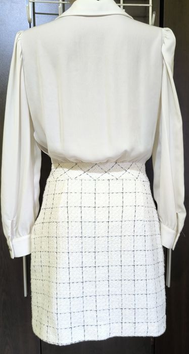 Рокля в бяло  букле KOCCA