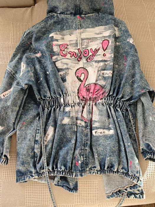 Дънково дамско яке