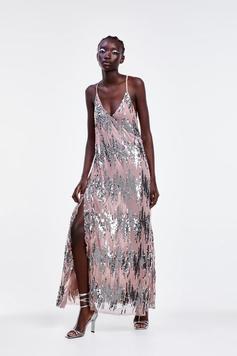 Rochie paiete Zara limited edition