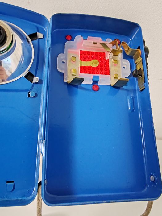 Set 2 lanterne de buzunar metalice retro