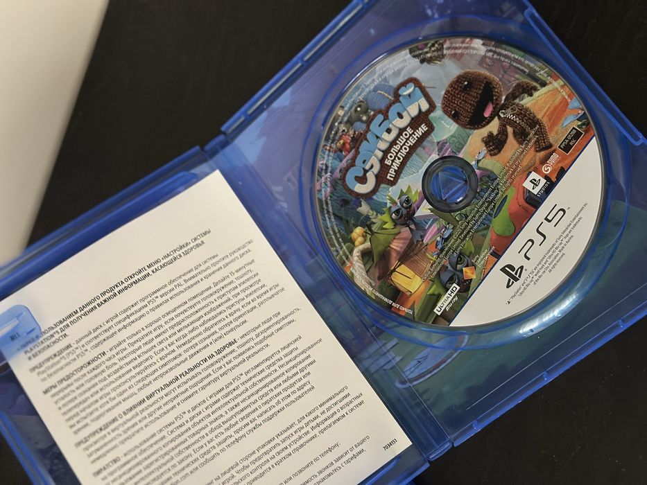 Playstation диски[ Sackboy, Hello neighbor 2. Fifa 26]