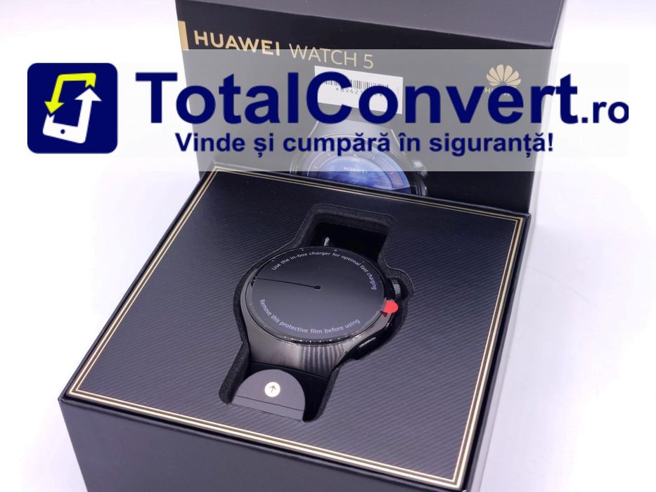 Huawei Watch 5 RTS-AL00 46mm LTE, Garantie 24 luni | #D89421