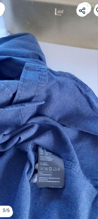 Haina barbati H&M, bumbac/ S