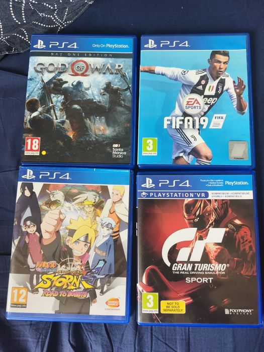 PS4 Игри Naruto/Gran Turismo/Fifa/GOW