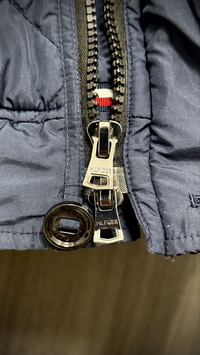 Geaca Tommy Hilfiger Diamond Quilted bomber navy geaca tommy marimea m